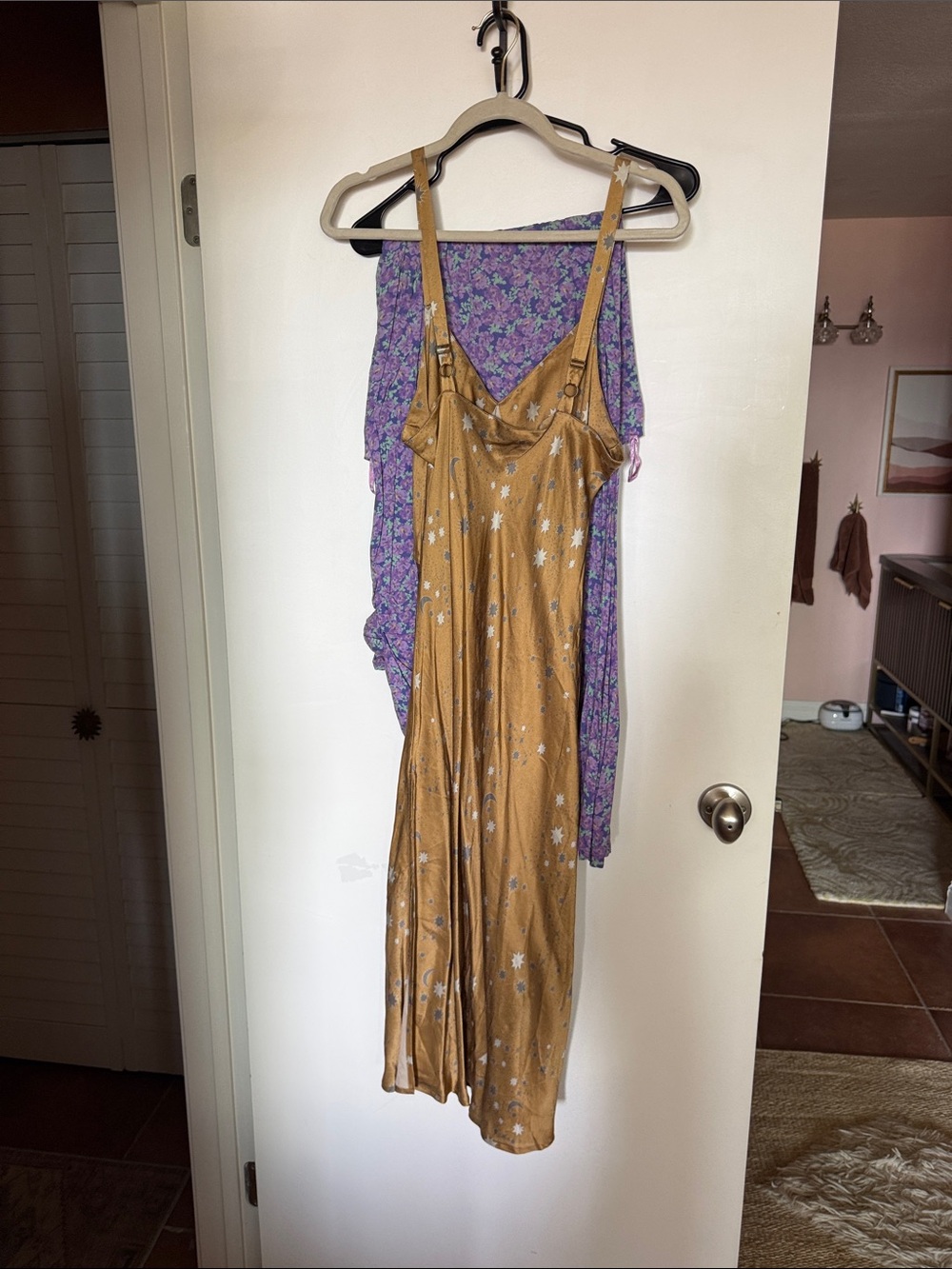 SPELL Limited Edition Stargazer Silk Slip Dress - Picture 10 of 10